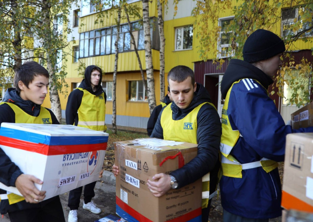    Волонтёры Нижневартовска отправили в зону СВО еще три тонны гуманитарной помощи