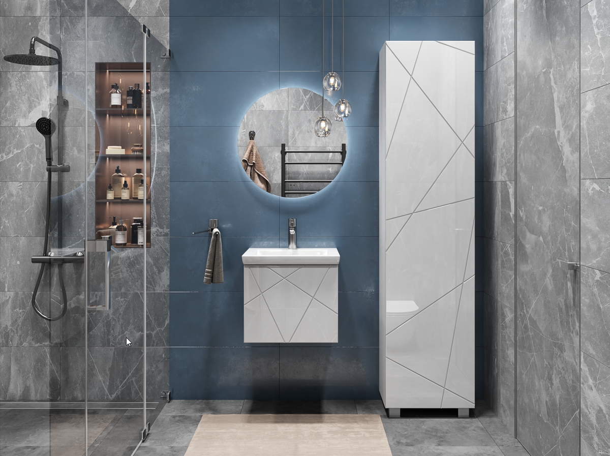 Тумба Geometry с 1 ящиком