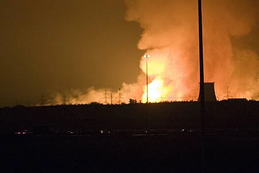 Пожар в Дубае в 2021 году.