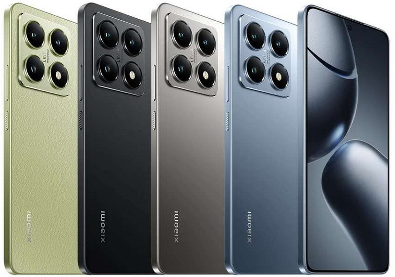 Варианты расцветки корпуса Xiaomi 14T