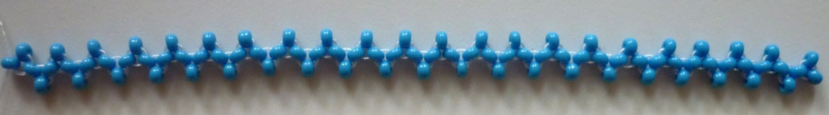 Цепочка из бисера Ручеек. Фото из интернета.