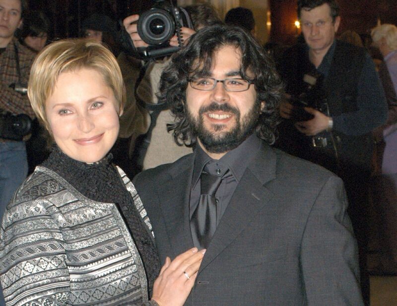    Агалакова с французским мужем. ФОТО: Gennadii Usoev/Global Look Press