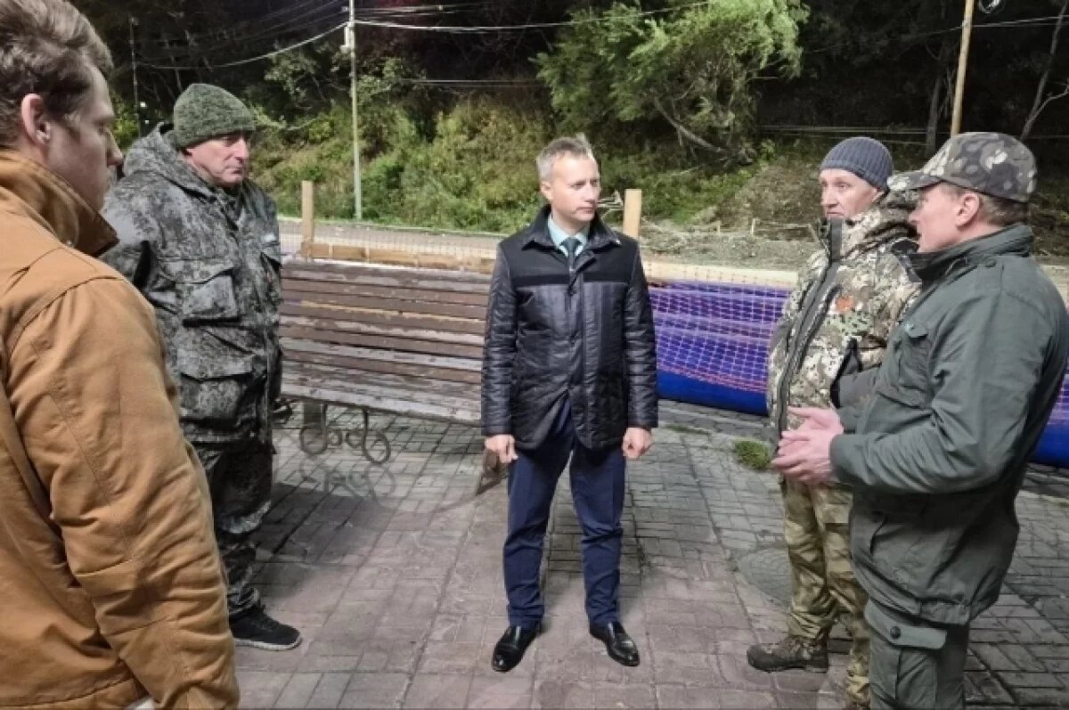    Врип главы Петропавловска проверил работу группы реагирования на медведей