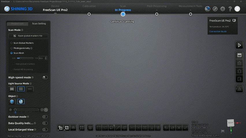 импорт шаблонов сканирования