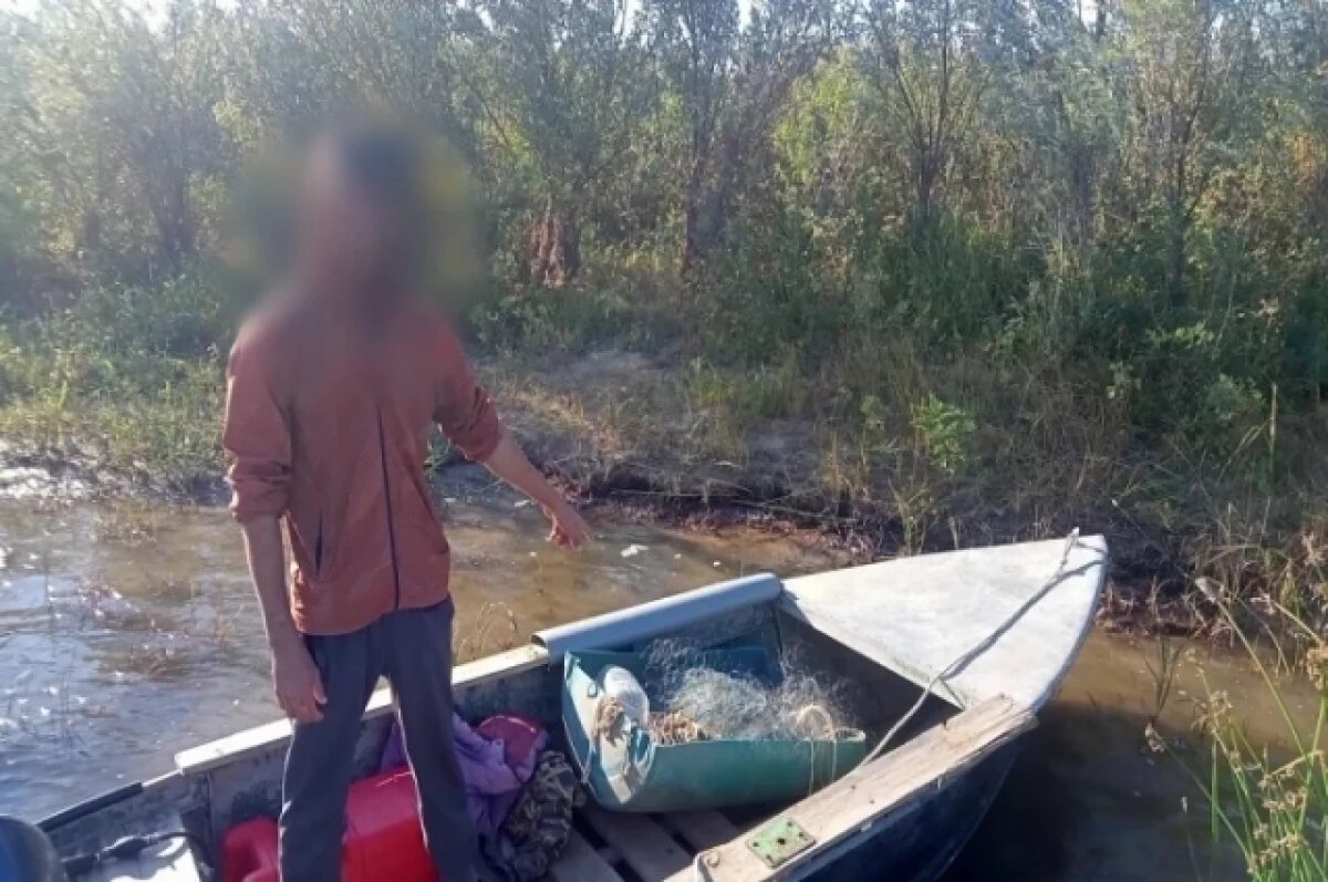    Астраханцу грозит два года за использование ставных сетей на рыбалке