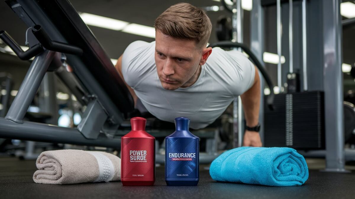 Парфюм для спортивного зала, включая тренажерку