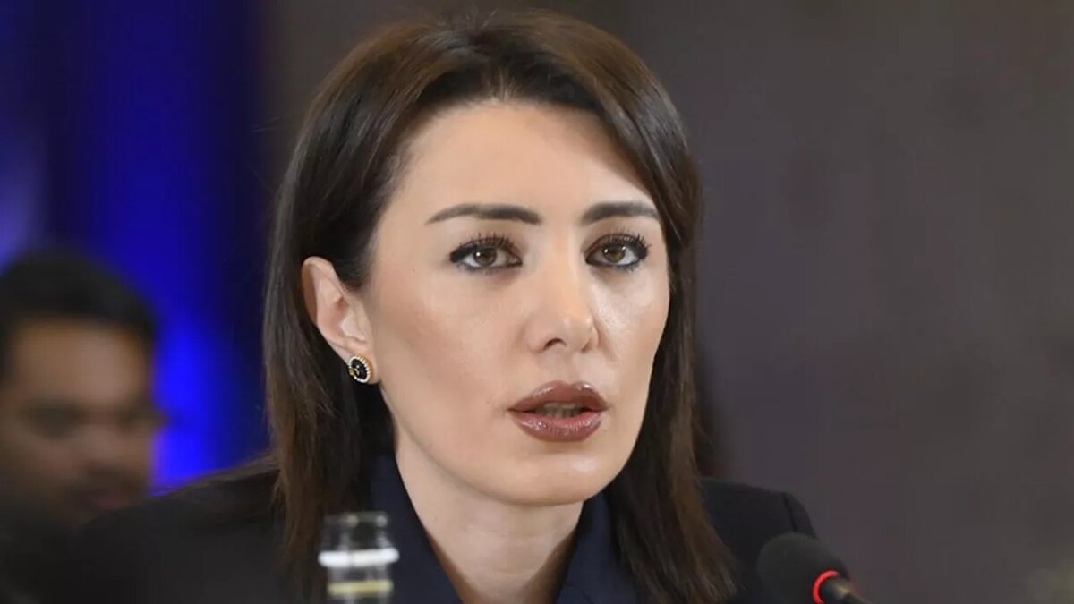 Гоар Барсегян во время сессии "Единый рынок труда: перспективы развития" в рамках ЕЭФ 2024 (30 сентября 2024). Еревaн © Sputnik / Stringer