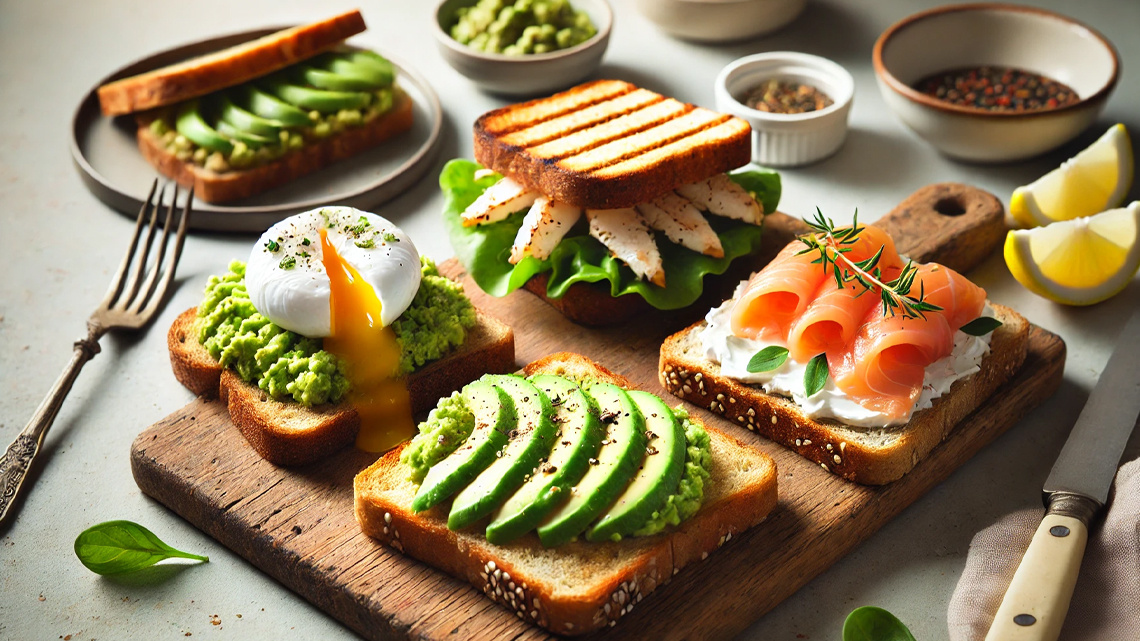 Рецепт вкусных бутербродов: Простые идеи для идеального завтрака или перекуса