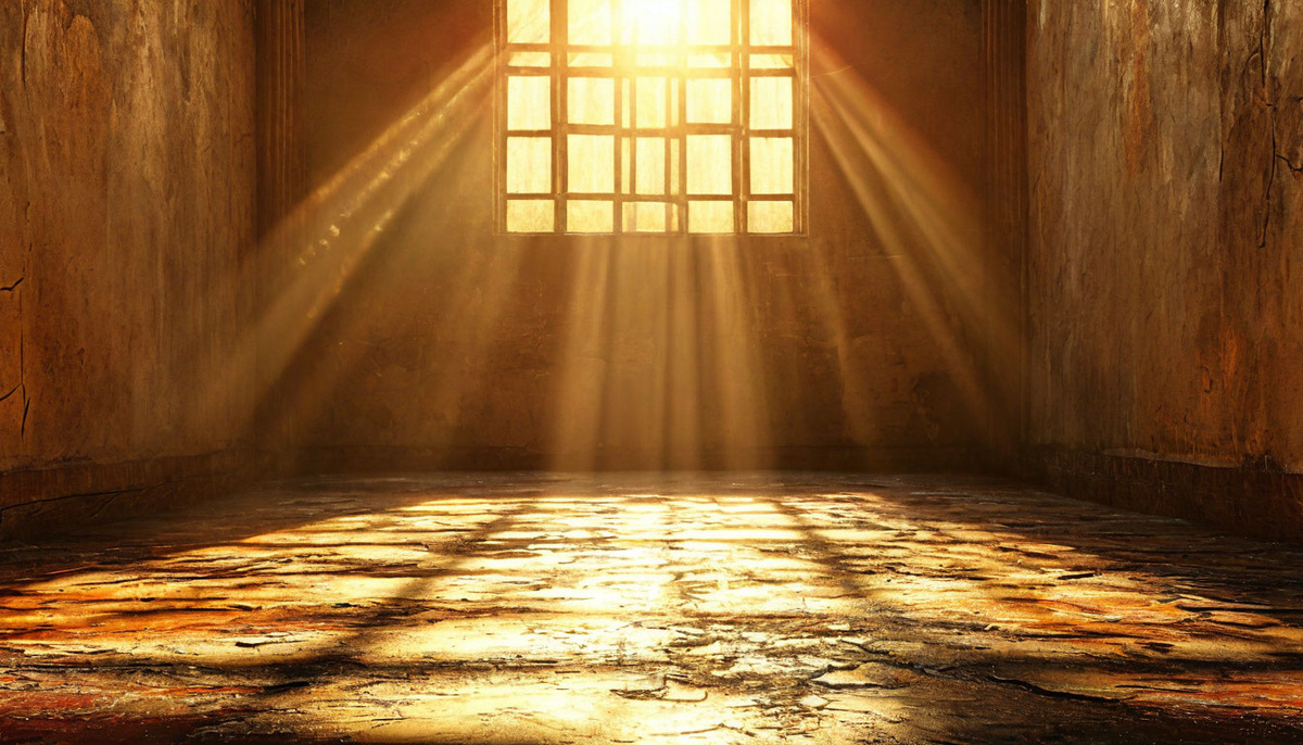 Пусть солнечные лучи осветят наши мрачные пустые комнаты...