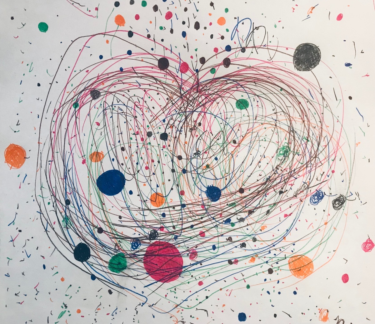 Рисунок Яси (не к моему тексту, конечно, просто из её альбома)