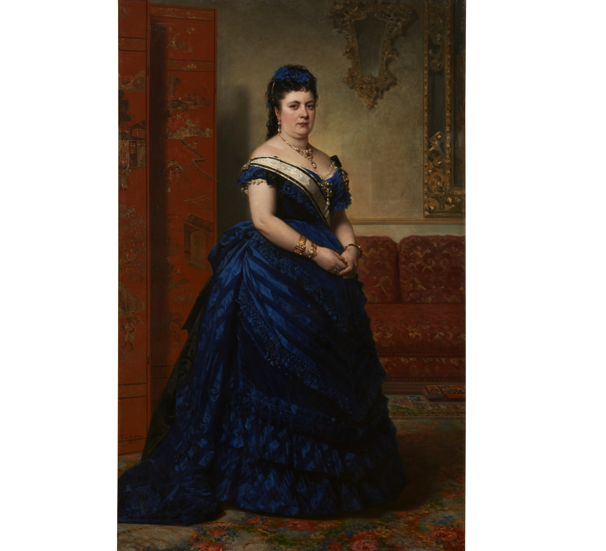 "Портрет Марии дель Кармен Эрнандес и Эспиноза де лос Монтерос", Фелерико Мадрасо, 1873. (с) Из коллекции Прадо