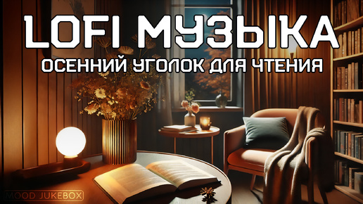 LOFI Музыка для чтения, работы и учебы. Осенний уголок для чтения 🍁📚