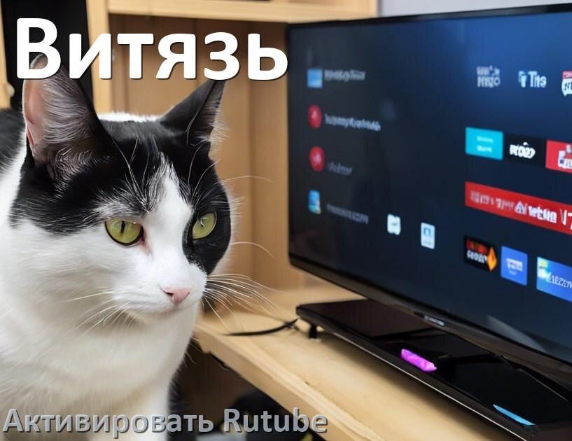 
Как на телевизоре Витязь ввести код Rutube activate в личном кабинете c телефона