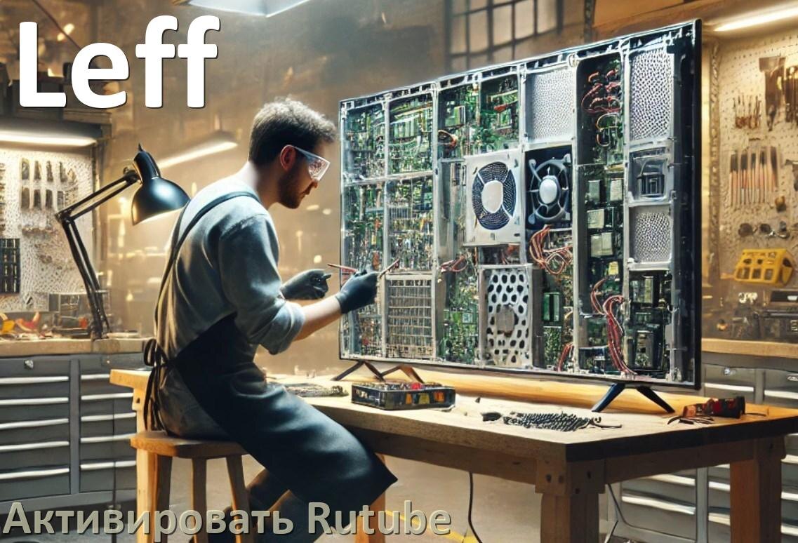 
Как на телевизоре Leff ввести код Rutube activate в личном кабинете c телефона