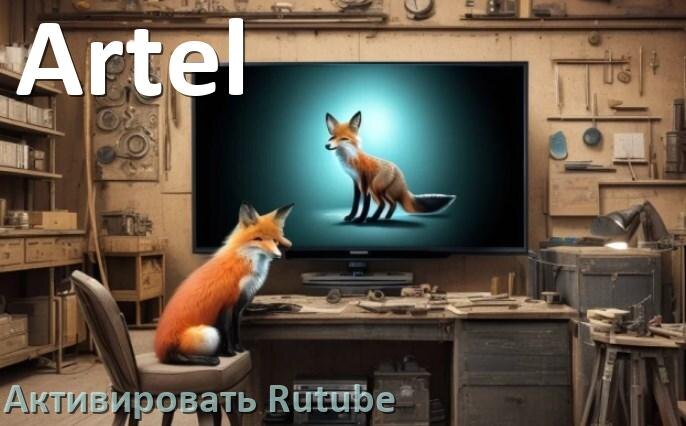 
Как на телевизоре Artel ввести код Rutube activate в личном кабинете c телефона