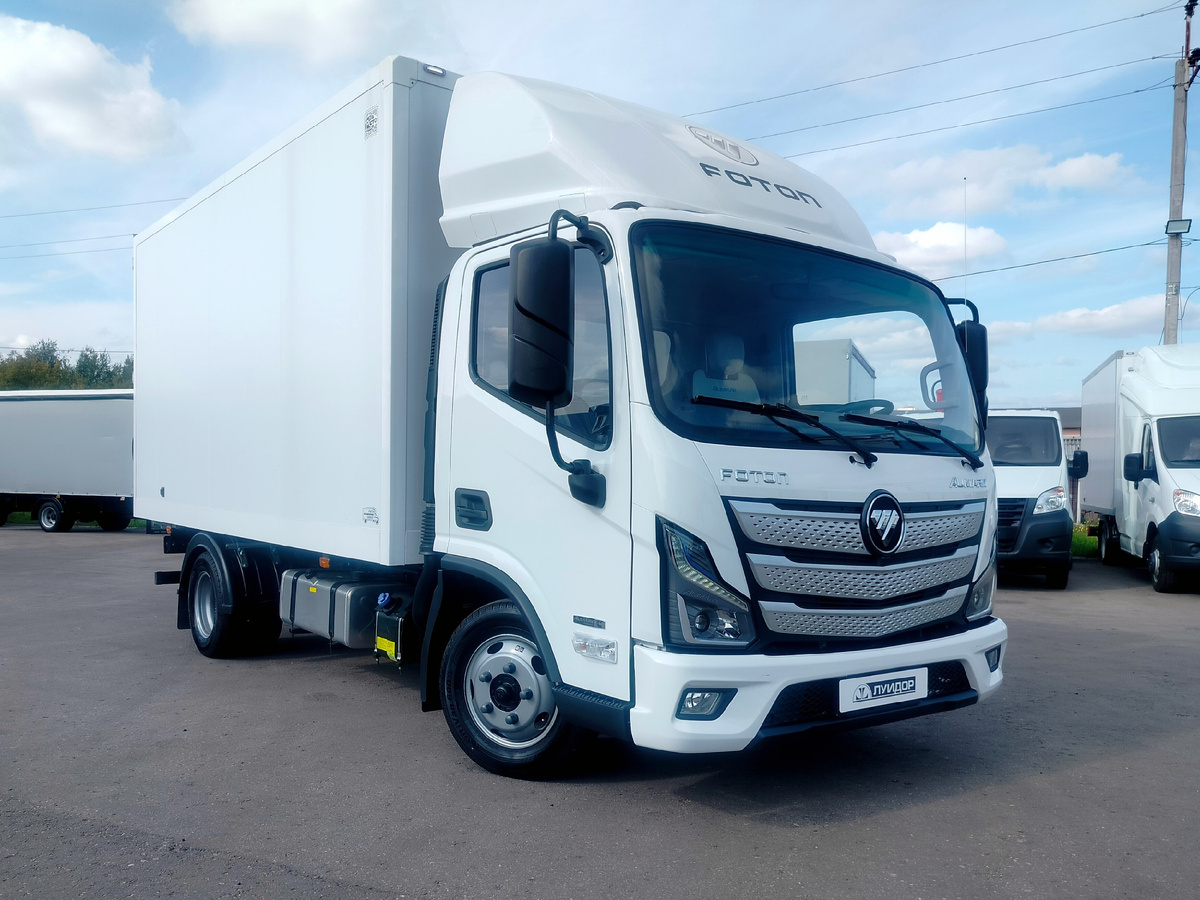 Дизайн передней части в стиле всей линейки грузовиков FOTON