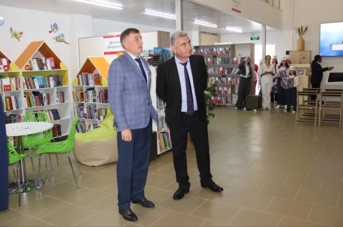    В поселке Майском открылась модельная библиотека