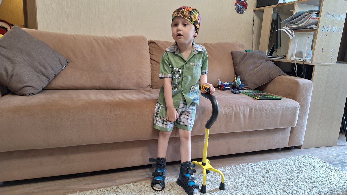 Максим Саушкин, подопечный фонда "Алёша"