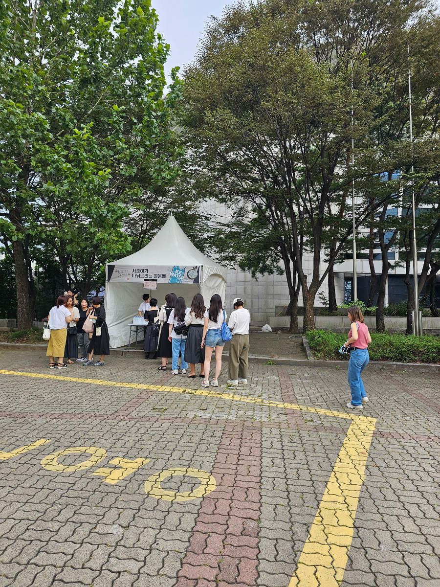 Очередь за водичкой