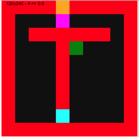 Стены, пока что, игнорируются