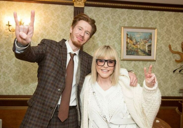 Никита Пресняков и Алла Пугачева. Фото из открытых источников