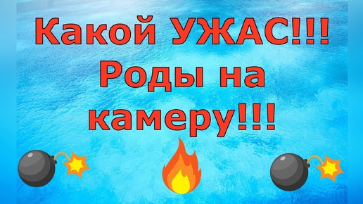 Деревенский дневник очень многодетной мамы \ Какой УЖАС!!! Роды на камеру!!! \ Обзор