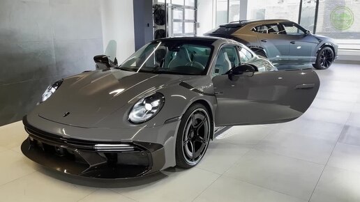 Porsche BRABUS 900 Rocket R 2025 - Звук, интерьер и экстерьер