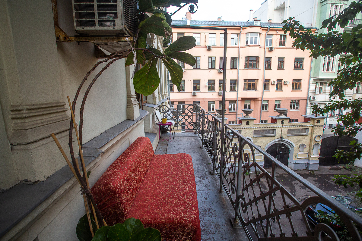 Балкон "Особняка Души". Москва. Фото автора статьи 