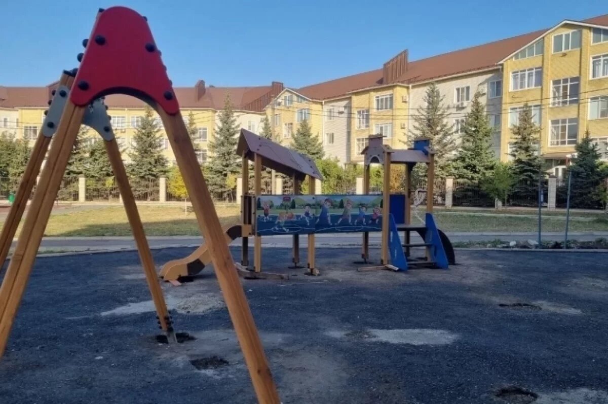    В Северном массиве Таганрога появится новый детский игровой комплекс