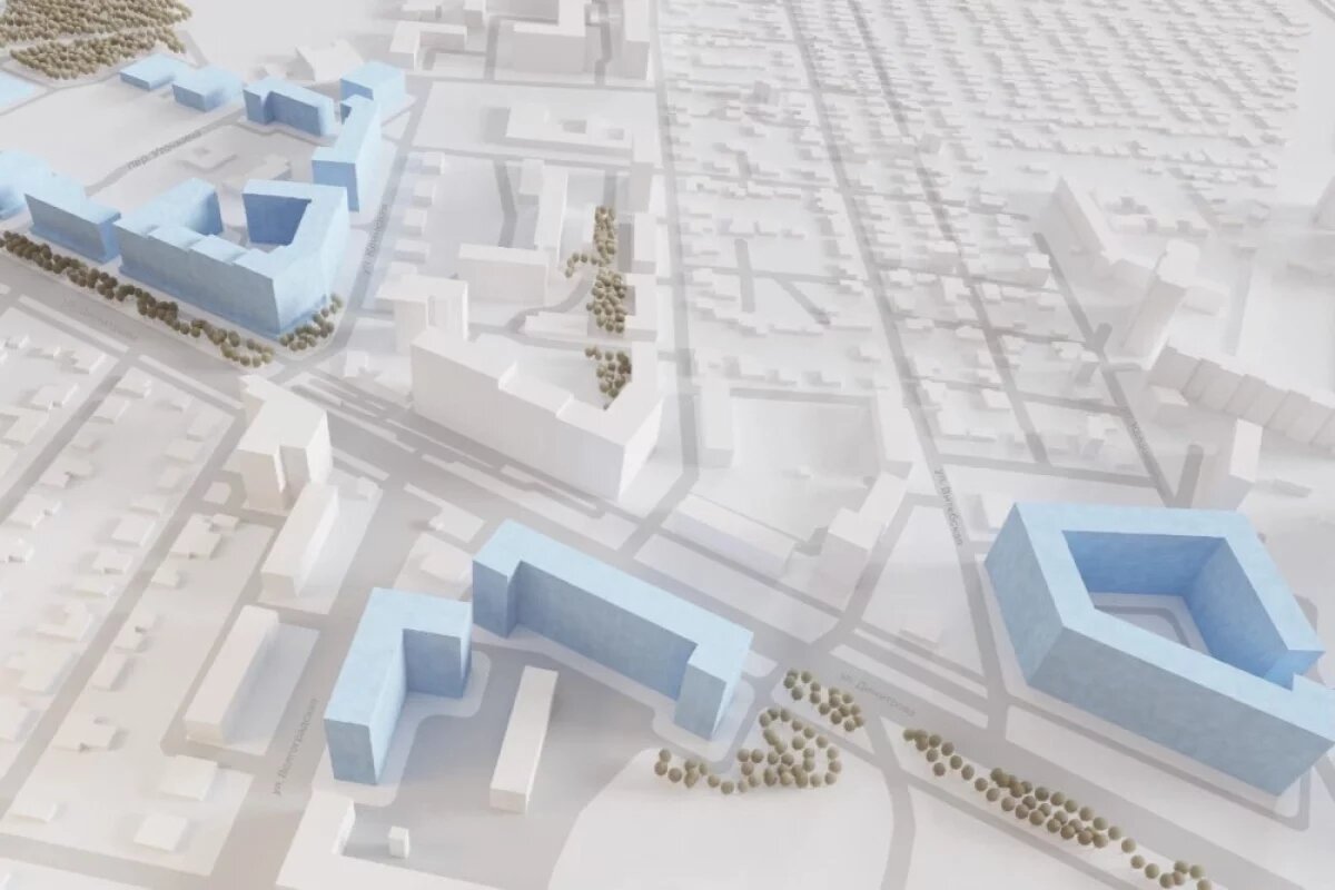    В Воронеже идёт развитие городских территорий по поручению губернатора