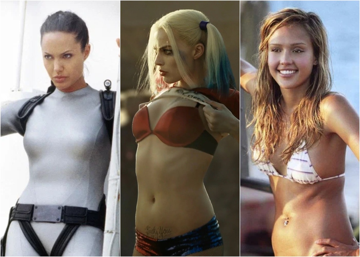 Анджелина Джоли, Марго Робби, Джессика Альба