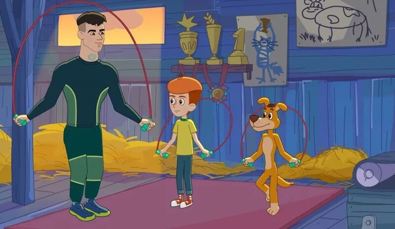 Кадр из мультфильма «Простоквашино»   📷