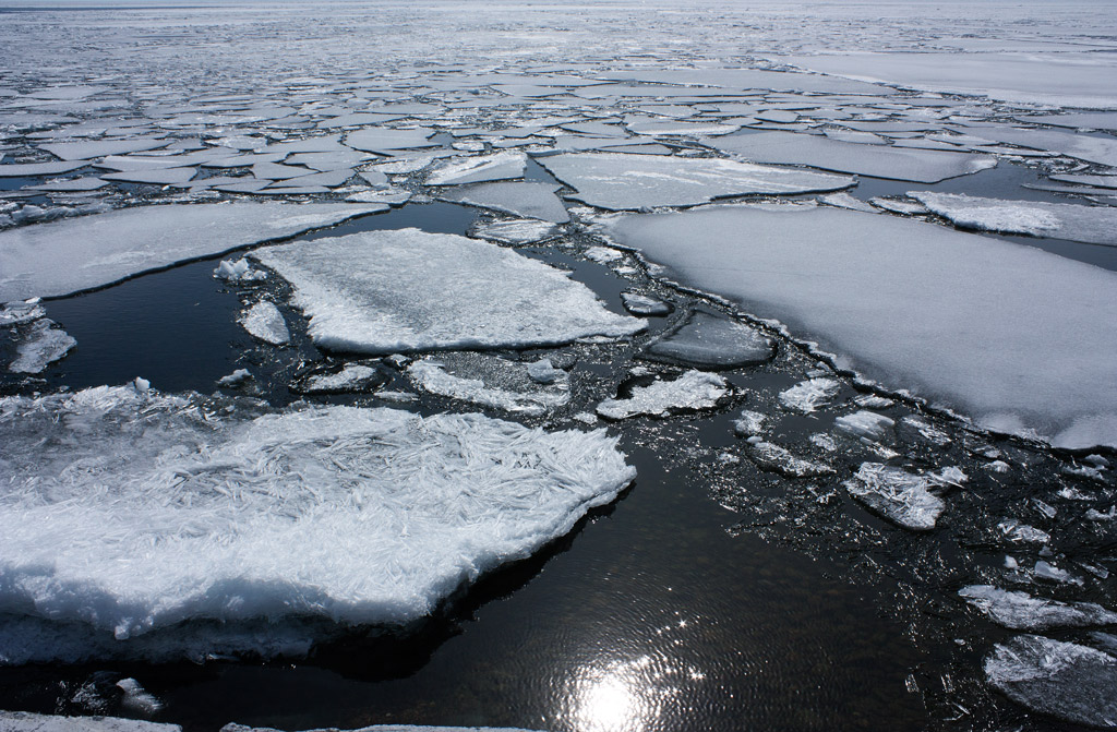 Таяние льдин