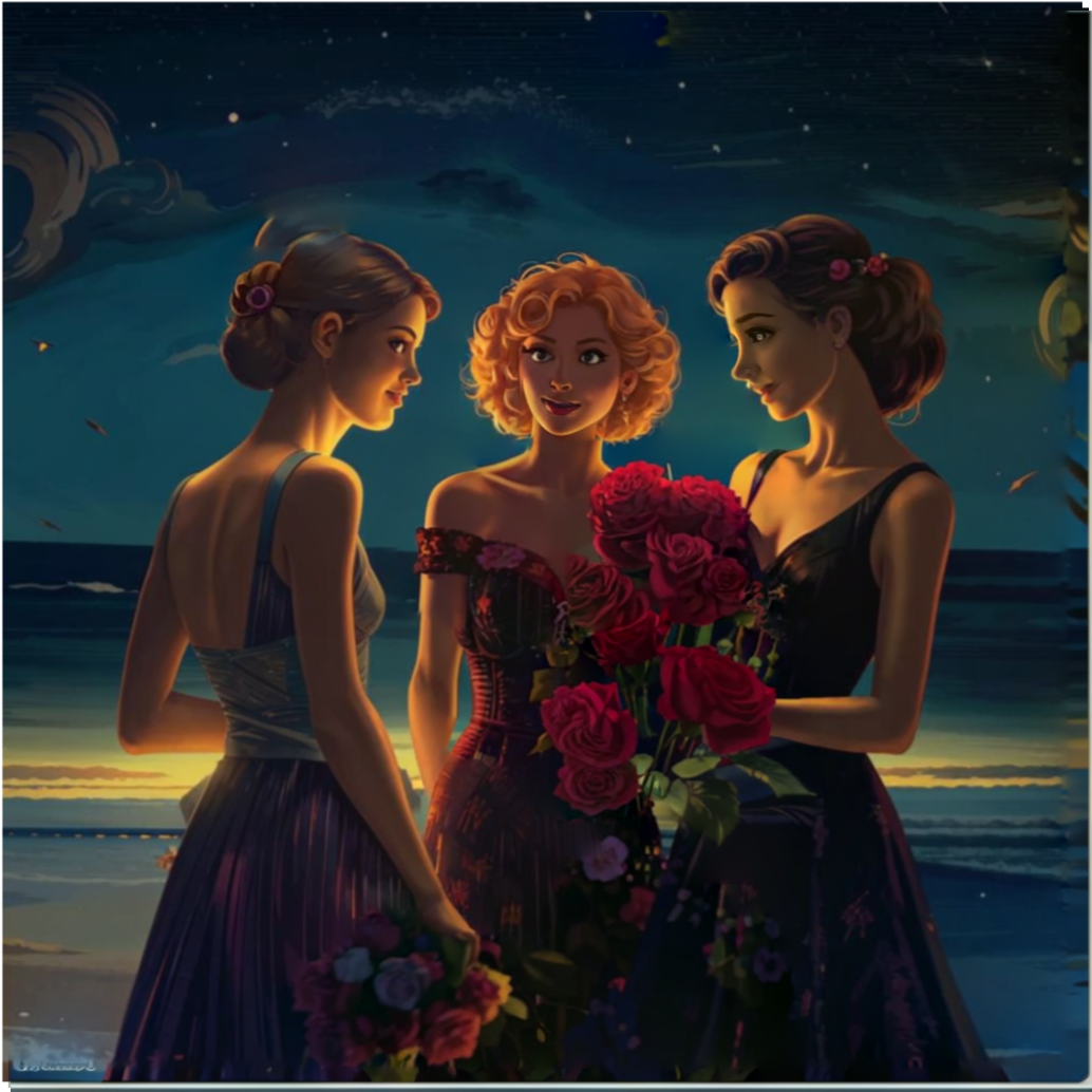 Обернувшись в последний раз на ускользающие образы барынь-иллюзий, Петя понял, что выбор был. 