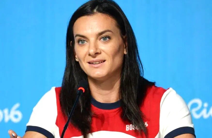 на фото Елена Исинбаева