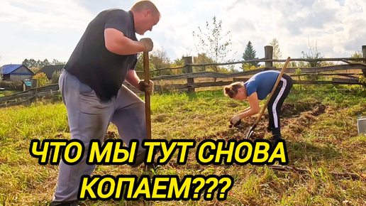 Download Video: ЧТО МЫ ТУТ СНОВА КОПАЕМ??? | ДОМ В ДЕРЕВНЕ | Деревенская жизнь | Из города в деревню | Серия 32