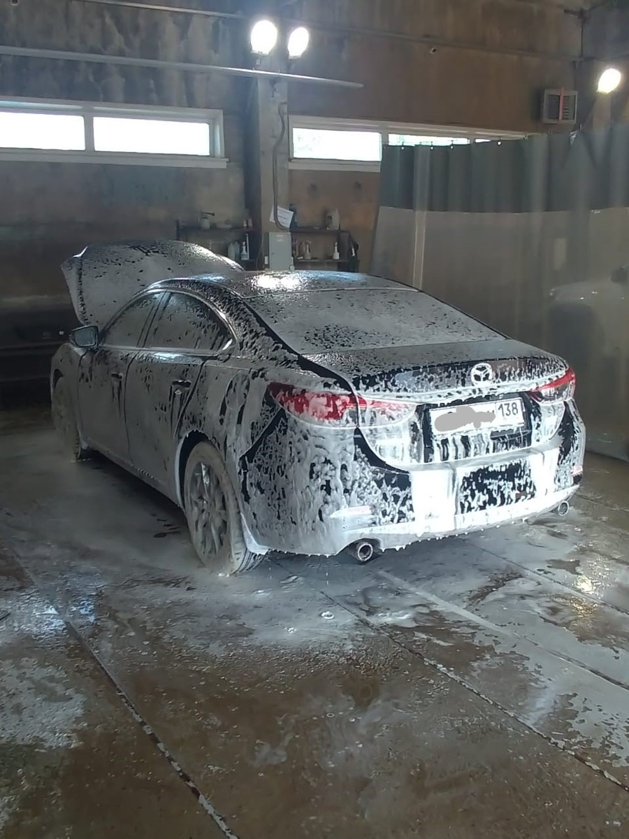 Mazda 6 GJ 2013, фото от нашего коллеги.