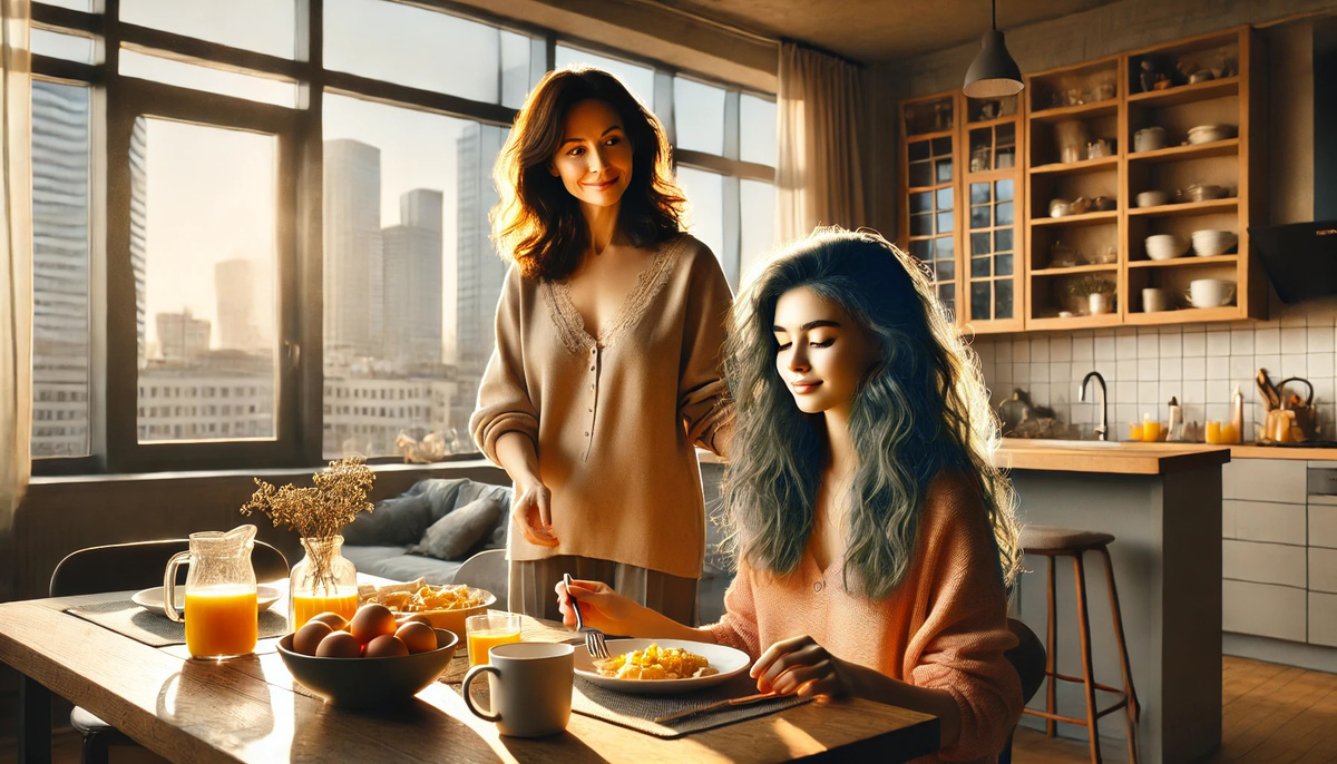 Сирена глубин. Мейра и Инесса за завтраком