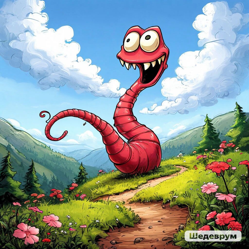 * - создано в Шедеврум