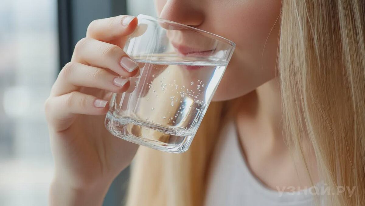     Женщина пьет воду © Фото: uznay.ru