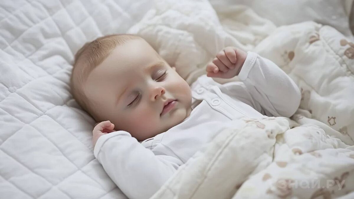     Ребенок спит в кровати © Фото: uznay.ru