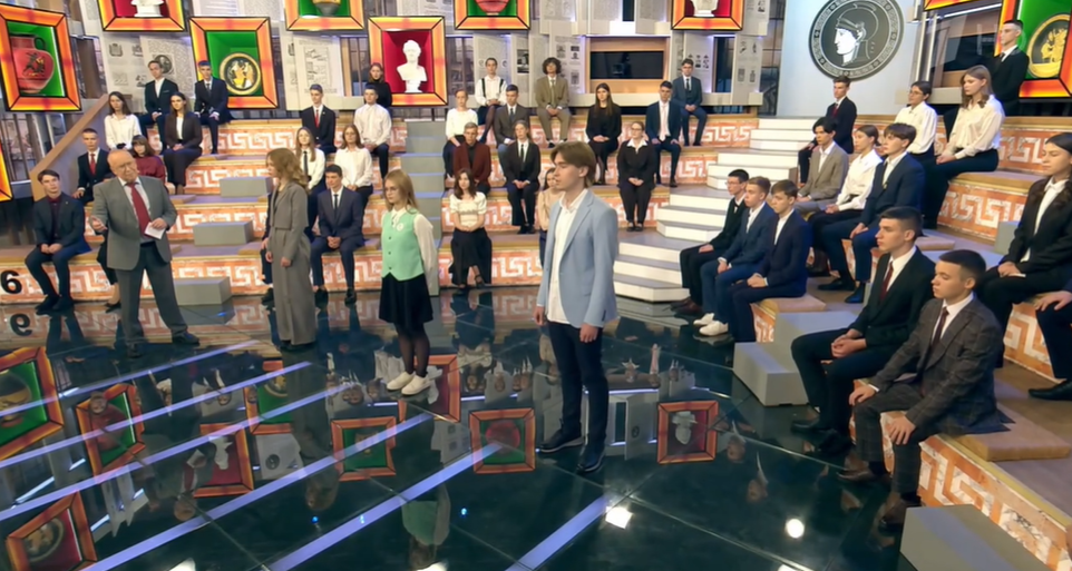 Умницы и умники, передача 2024 года, скрин 