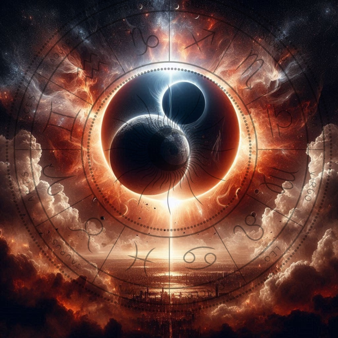 Солнечное Затмение в домах натальной карты 02.10.24. Астролог Екатерина Юдина 