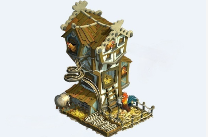 Где брать энергию в игре Верность "Рыцари и принцессы"? Отличный способ для постоянного пополнения:Курятник.