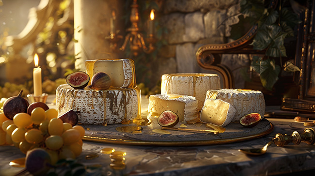 Сыр и мед с фруктами - секрет римских десертов.