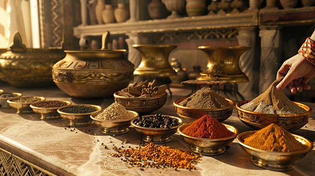 С помощью специй римские повара создавали целую палитру незабываемых вкусов.