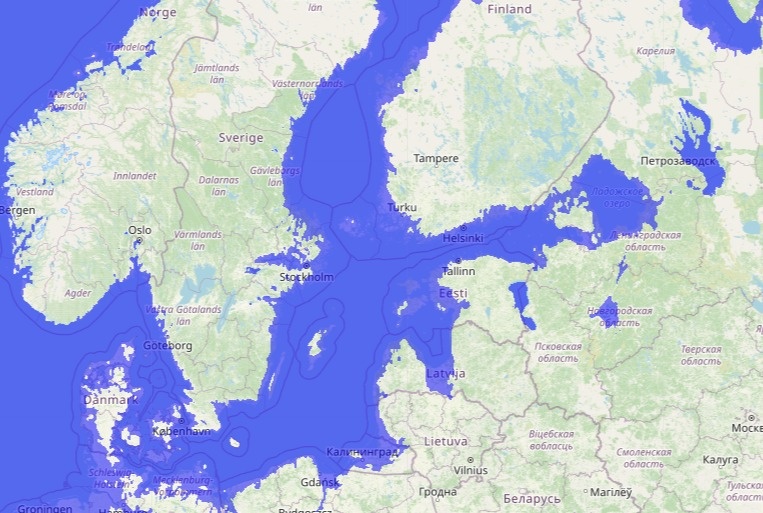 +25 м к уровню моря