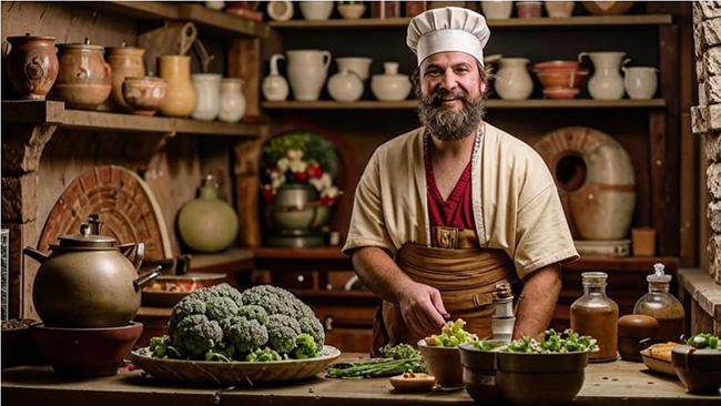 Новая кулинарная рубрика в журнале "Патриций": тайны римской кухни раскрывает шеф-повар Фламиний.