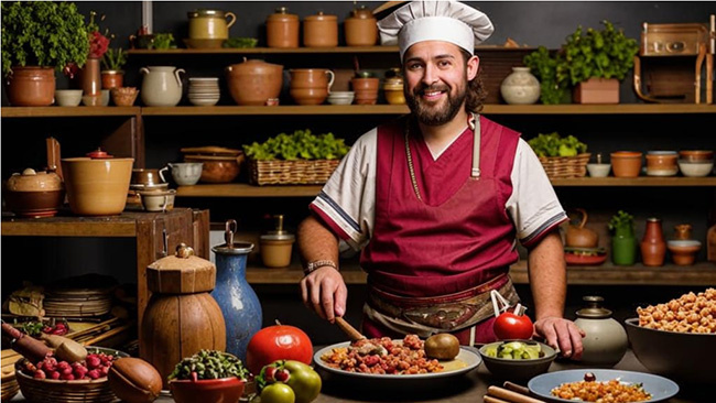 Марк Фабий Фламиний - легендарный шеф-повар, кулинарное искусство которого признавали Гай Юлий Цезарь и Марк Туллий Цицерон.