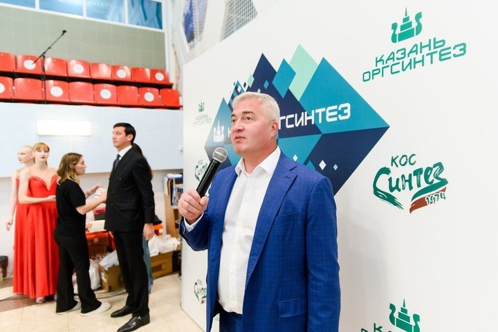 «Мы до сих пор остаемся в числе сильнейших команд России!», — отметил генеральный директор АО «СИБУР-РТ» Айрат Сафин. Фото Аделя Гайнуллина
